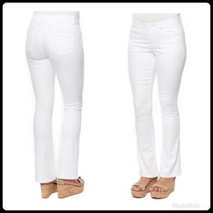 Democracy Itty Bitty Boot Optic White Jean